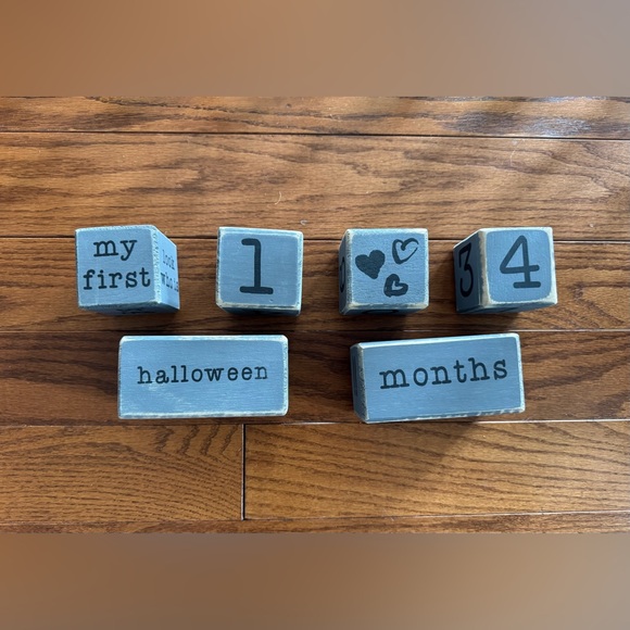 Other - Baby Milestone Blocks Set